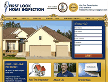 Tablet Screenshot of firstlookhomeinspect.net